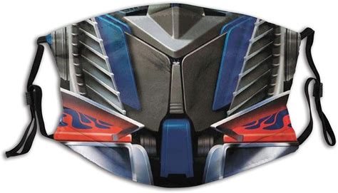 Transformers Optimus Prime Face Face Mask Fashion Bandanas Shield For