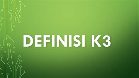 Ketahui tentang perlindungan kesehatan dan keselamatan kerja karyawan di indonesia. Definisi K3 (Keselamatan dan Kesehatan Kerja) Lengkap ...