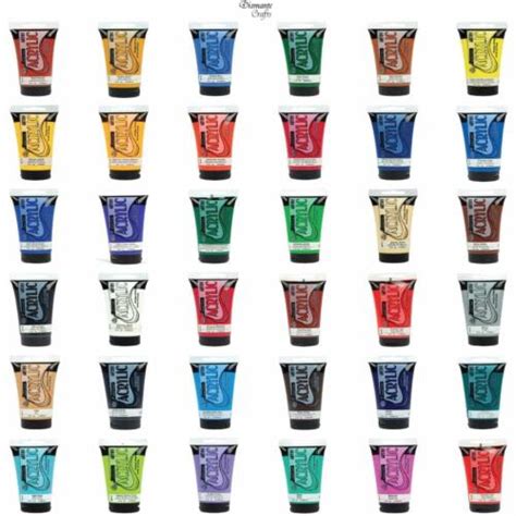 Royal And Langnickel 120ml Essentials Tubes Acrylic Paint 36 Colours Ebay