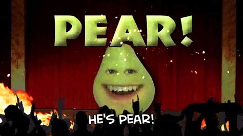 Annoying Orange Pear Theme Song Youtube