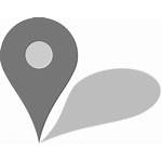 Marker Google Map Maps Icon Grey Shadow