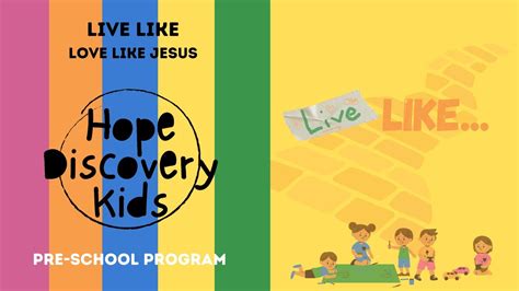 Love Like Jesus Preschool Program Youtube