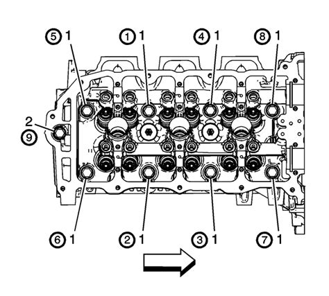 Chevrolet Equinox Service Manual Cylinder Head Installation Right