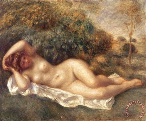 Pierre Auguste Renoir Nude Painting Nude Print For Sale