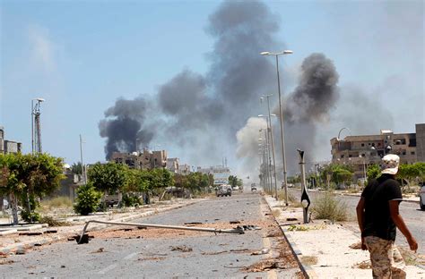 Libya Pro Government Forces Liberate Central Sirte District From Isis