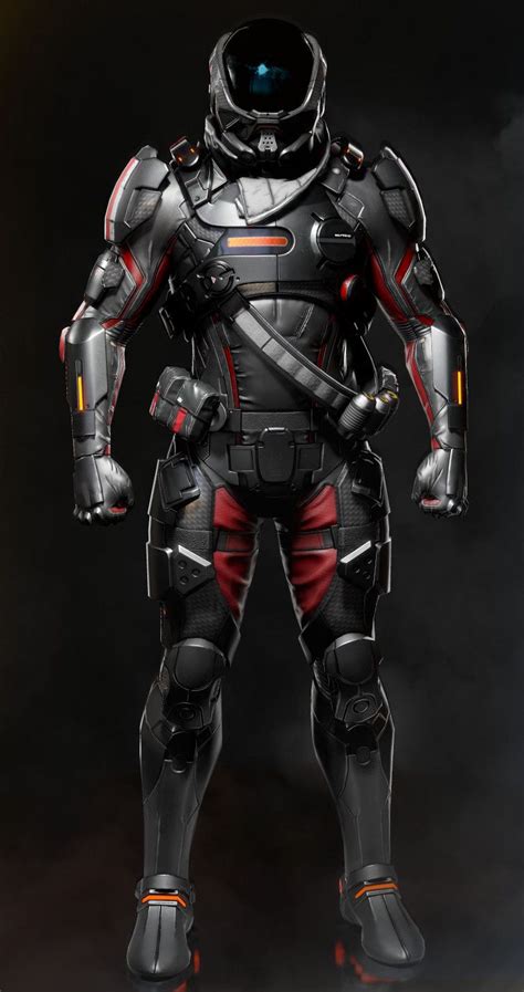 Mass Effect Andromeda Fan Art Lee Young Chul Armor Concept