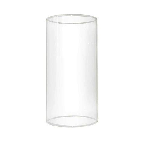 Buy Sunwo Glass Shade Straight Cylinder Glass Lamp Shade Replacement With Multiple Effects 3 In