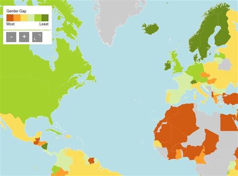 Gender Gap Index Geography Education Ap Human Geography Geography