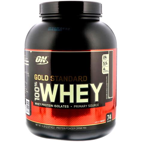 Optimum Nutrition Gold Standard 100 Whey Double Rich Chocolate 5