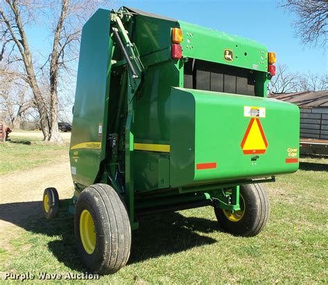 I have a gehl 1465 round baler that makes 4x5 bales. 2013 John Deere 469 Mega Wide Plus round baler in ...