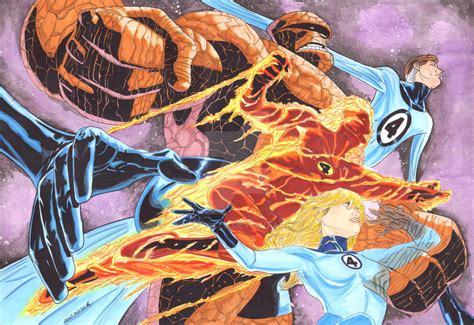 Fantastic Four By Blackhole8 On Deviantart