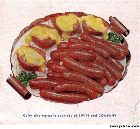 Hot Dog Overload Retro Recipes Gross Food Cookery