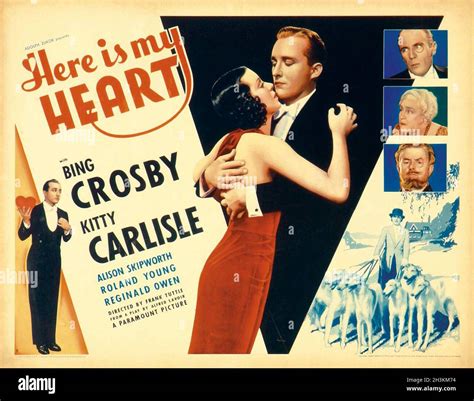 Bing Crosby And Kitty Carlisle In Here Is My Heart 1934 Directed By