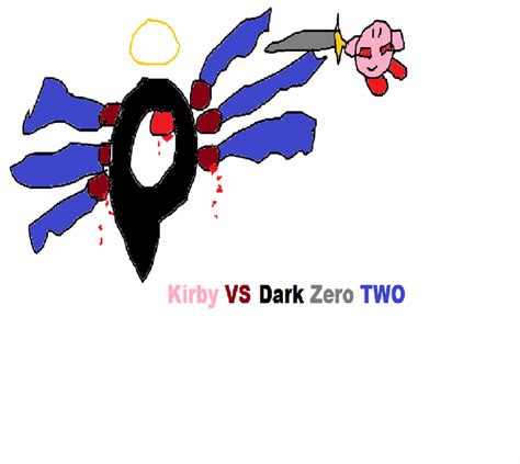 Kirby Vs Dark Zero Two Kirby Fan Art By Sonicdeathstare