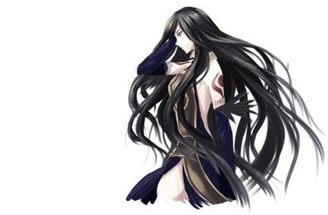 Fictional characters with black hair. Beautiful anime girl black hair | We Heart It