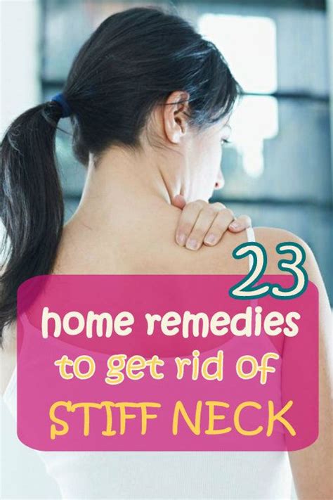 23 Effective Home Remedies To Get Rid Of Stiff Neck Natural Headache