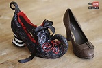 EasyChic: Transformación de zapatos para disfraz de bruja Halloween