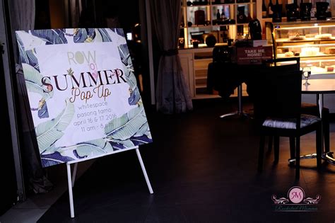 Pop Up Alert The Best Of Summer Shopping At Row 101
