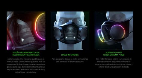 Razer Zephyr Cubrebocas Futurista Resulta Un Xito Tecnolog A