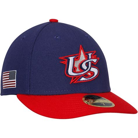 New Era Usa Baseball Navyred 2017 World Baseball Classic Low Profile