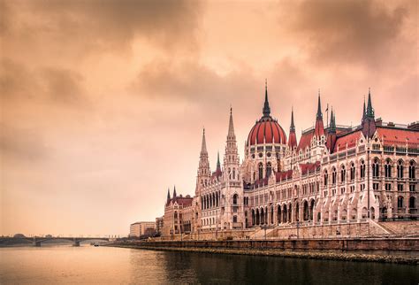 Building Budapest Hungary Hungarian Parliament Building Wallpapers