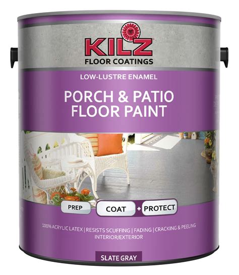 Buy Kilz Interiorexterior Enamel Porch And Patio Latex Floor Paint Low