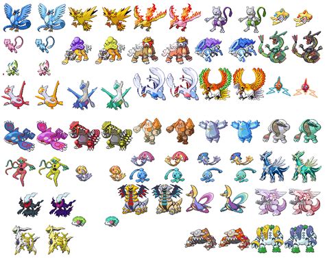 All Pokemon Legendaries Names Images And Pictures Becuo