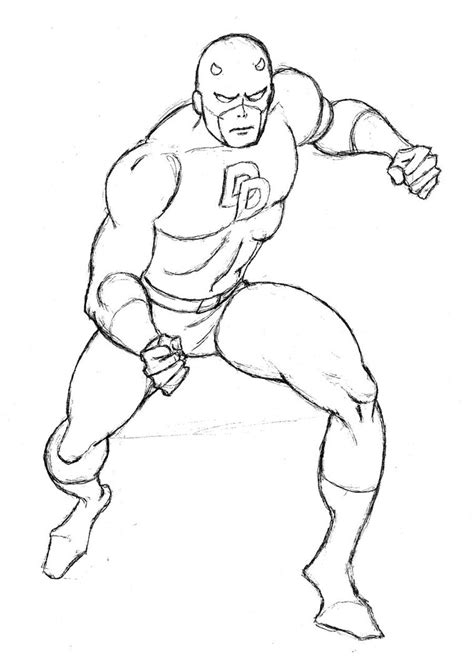 Featured image of post How To Draw Daredevil Step By Step