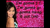 Zendaya- Swag It Out- FULL SONG & LYRICS - YouTube