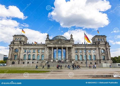 Reichstag Bundestag Building In Berlin Germany Editorial Photography