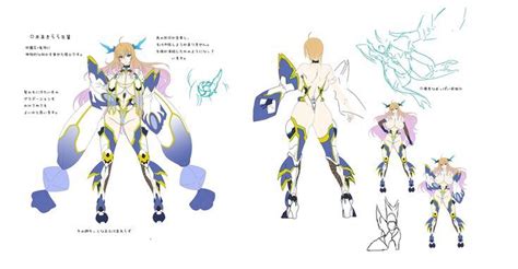 Three Different Views Of An Anime Character S Body With Their Wings Spread Out