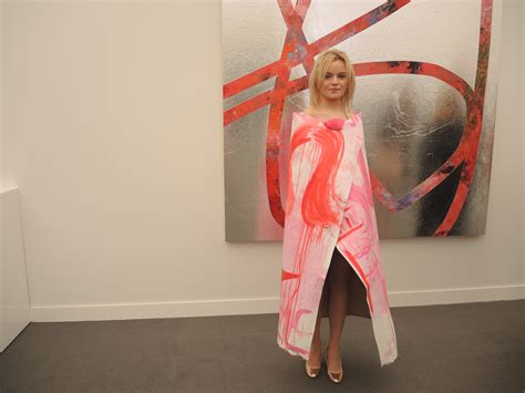 Meet The Nearly Naked Artist Walking Around Frieze Wearing Only Her