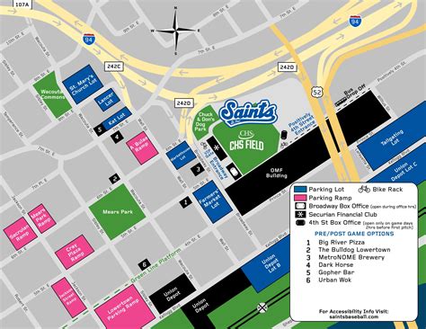Parking Map by stpaulsaints - Issuu