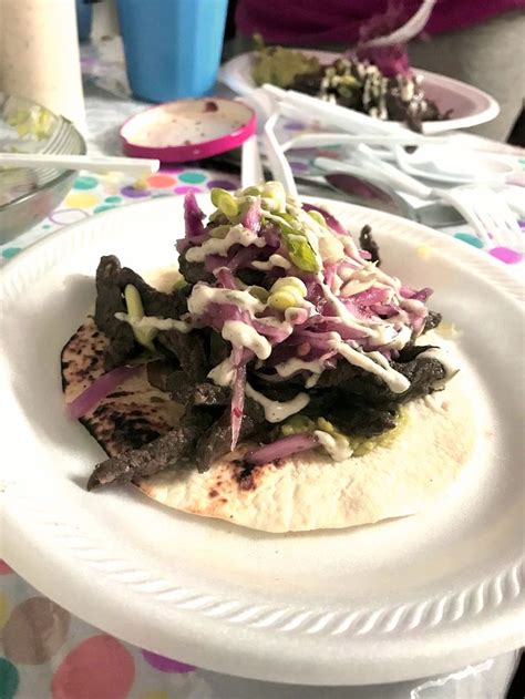 Homemade Smoked Chipotle Cocoa Powder Steak Tacos With Pickled Onions