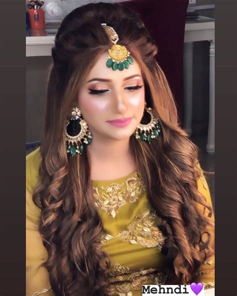 Favorite Pakistani Party Hairstyles For Medium Hair Of 2017 Long 90s