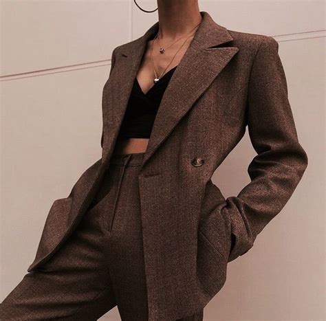 Fall Suit Style Inspiration Fashion Fashion Outfits Aesthetic Clothes