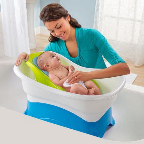 The unique sling supports and cradles your newborn for comfort and safety. Summer Infant Right Height Bath Center Tub | Walmart Canada