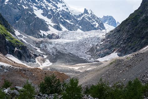 Chalaadi Glacier Easy Walk Near Mestia Georgia Georgian Tour Adviser