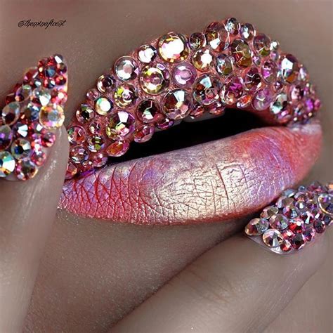 Theminaficent Lip Art Lip Art Makeup Pink Lips