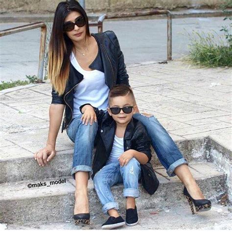 Mother Son Matching Outfit Ideas That You Can Try For Your