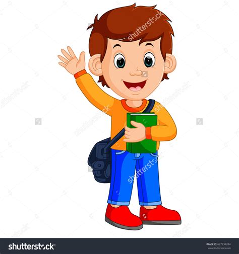 Cartoon Boy With Backpack Clipart 20 Free Cliparts Download Images On