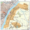 Rensselaer New York Street Map 3661148