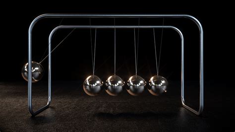 newtons cradle balance balls toy ironman pendulum lifting sculpture kinetic knocking ball fun