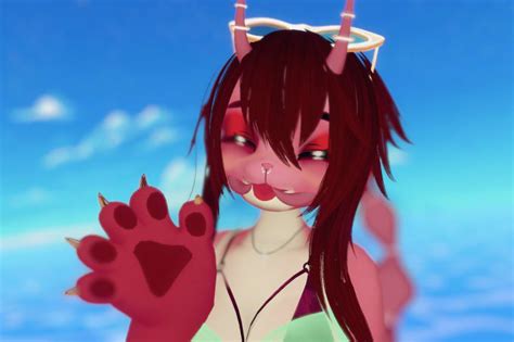 Texture And Edit Your Furry Avatar For Vrchat By Bunnyvr Fiverr