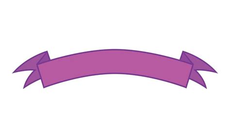 Vector Flat Purple Ribbons Big Banner 30718566 Vector Art At Vecteezy