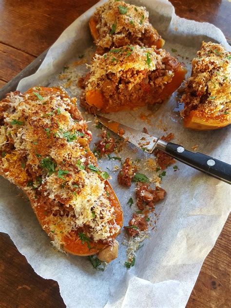 Stuffed Butternut Pumpkin Is An Easy Midweek Dish