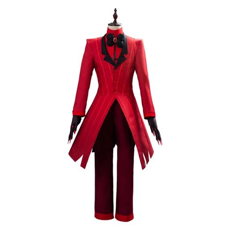 Hazbin Hotel Alastor Red Suit Cosplay Costume For Men Allcosplay Com