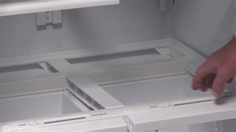 Whirlpool Refrigerator Repair How To Replace The Crisper Shelf Glass