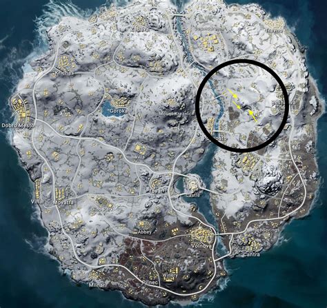 How To Find The Loot Cave In Pubgs Snow Map Polygon