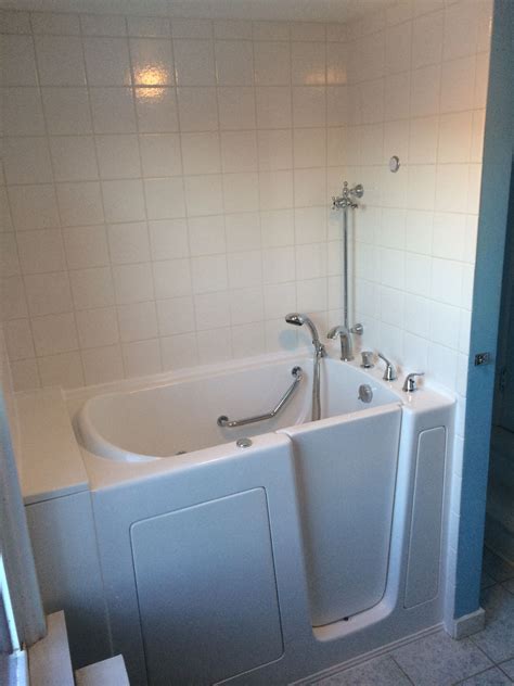 Ez step bathtub to shower conversions. Leaving existing tile | Walk in tubs, Tub, Bathtub